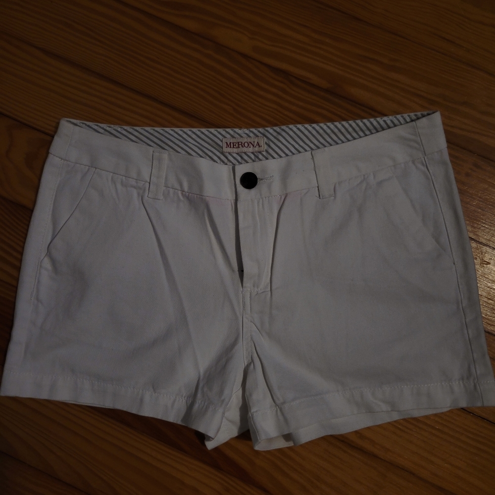 White shorts
